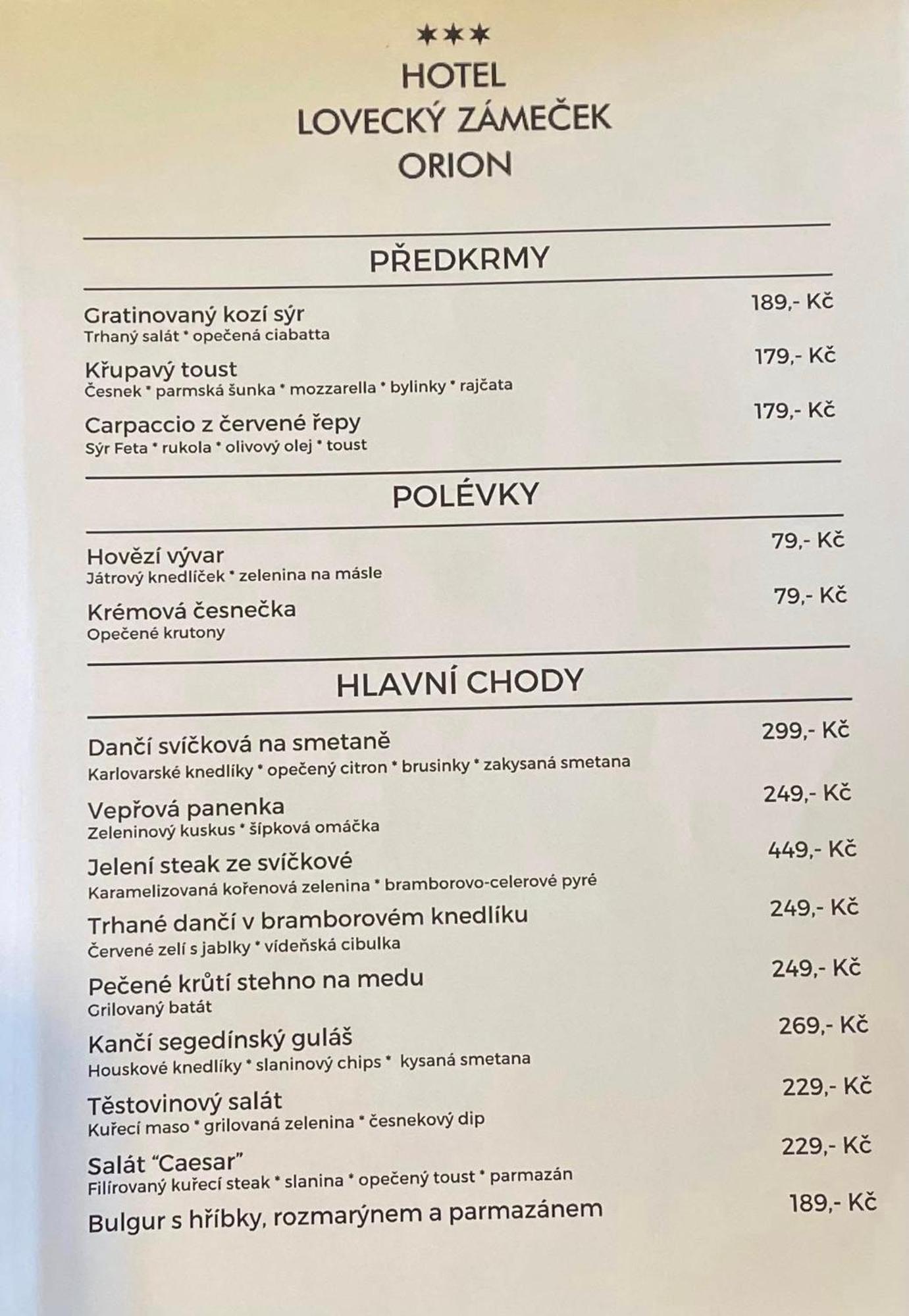 Hotel Lovecky Zamecek Orion Либерц Экстерьер фото